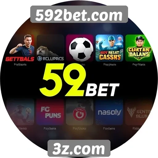 Variedade de jogos disponíveis no 592bet.com